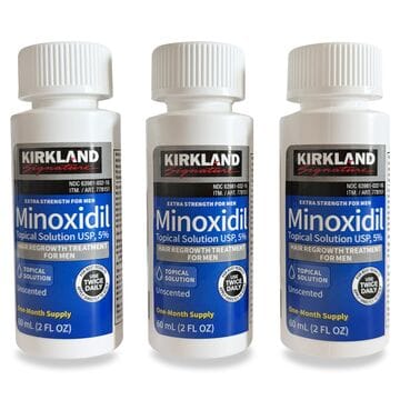 Лосьон для роста волос Kirkland Minoxidil 5% (3мес.) курс